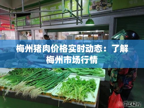 梅州猪肉价格实时动态：了解梅州市场行情