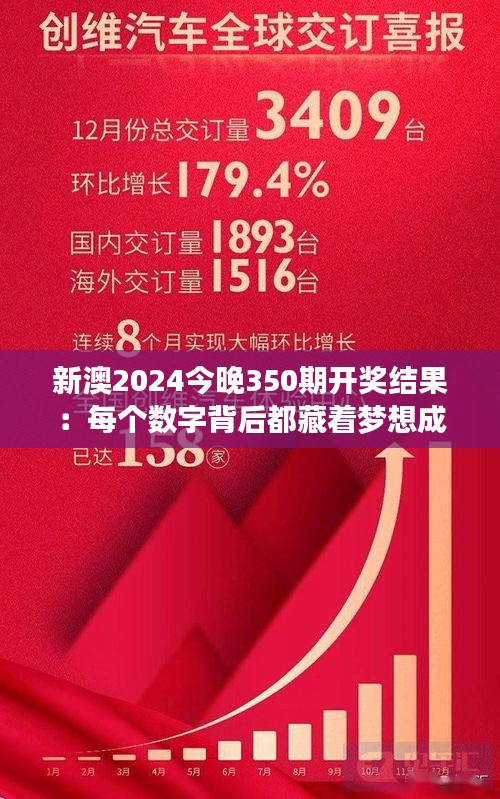 新澳2024今晚350期开奖结果：每个数字背后都藏着梦想成真的可能