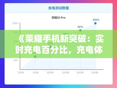 《荣耀手机新突破：实时充电百分比，充电体验再升级！》