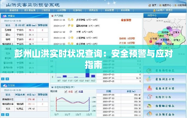 彭州山洪实时状况查询：安全预警与应对指南