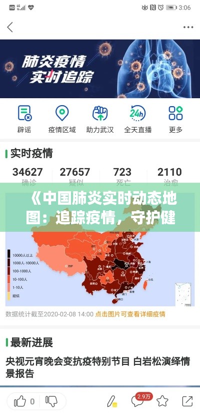 《中国肺炎实时动态地图：追踪疫情，守护健康防线》