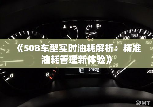 《508车型实时油耗解析：精准油耗管理新体验》