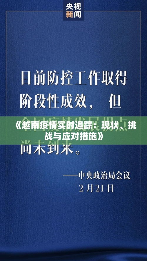 《越南疫情实时追踪：现状、挑战与应对措施》