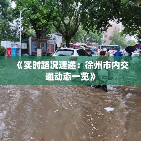 《实时路况速递：徐州市内交通动态一览》