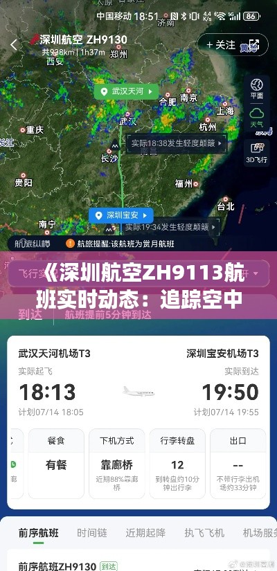 《深圳航空ZH9113航班实时动态：追踪空中旅程》