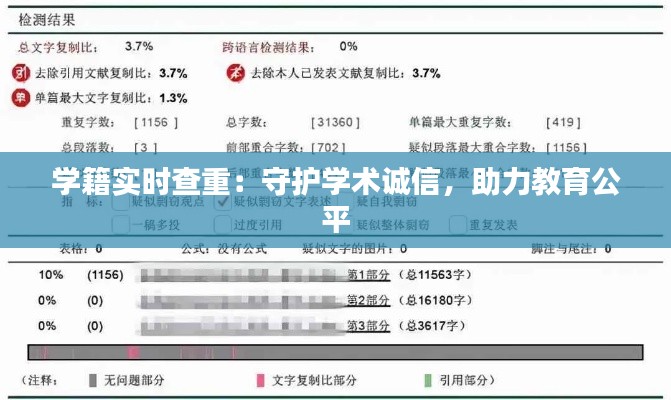 学籍实时查重：守护学术诚信，助力教育公平