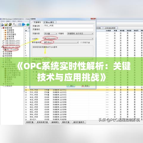 《OPC系统实时性解析：关键技术与应用挑战》