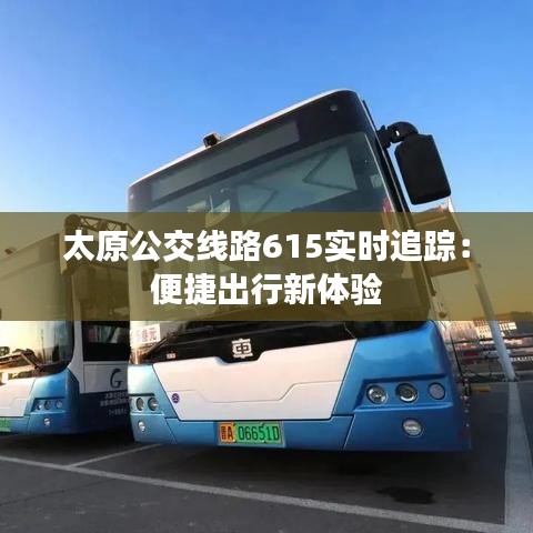 太原公交线路615实时追踪：便捷出行新体验