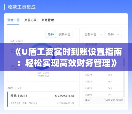 《U盾工资实时到账设置指南：轻松实现高效财务管理》