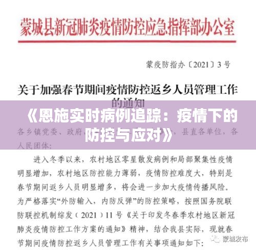 《恩施实时病例追踪：疫情下的防控与应对》