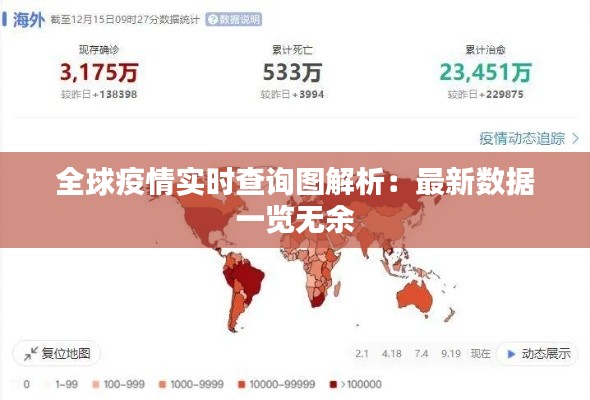 全球疫情实时查询图解析：最新数据一览无余