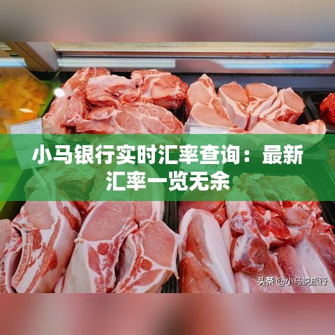 小马银行实时汇率查询：最新汇率一览无余