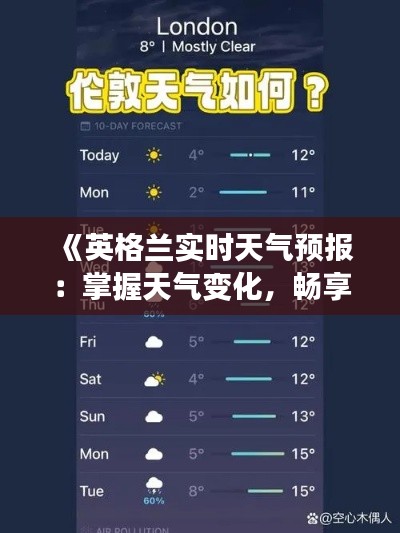 《英格兰实时天气预报：掌握天气变化，畅享美好时光》