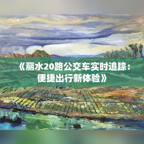 《丽水20路公交车实时追踪：便捷出行新体验》