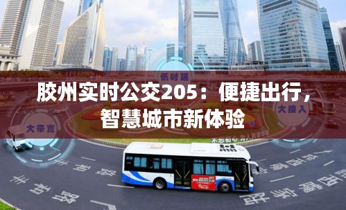 胶州实时公交205：便捷出行，智慧城市新体验