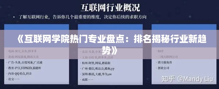 《互联网学院热门专业盘点：排名揭秘行业新趋势》