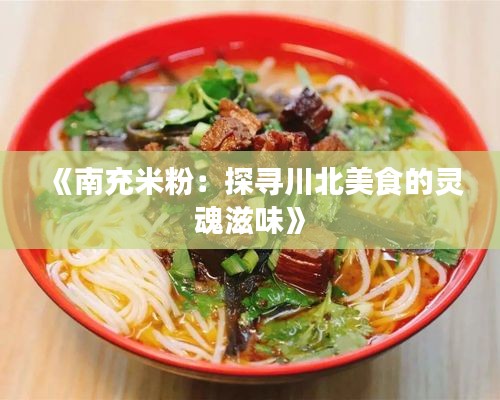 《南充米粉：探寻川北美食的灵魂滋味》