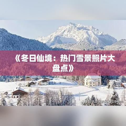 《冬日仙境：热门雪景照片大盘点》