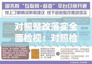 对照整改落实全面检视：对照检查整改落实存在的问题 