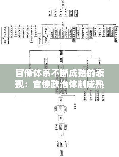 官僚体系不断成熟的表现：官僚政治体制成熟 