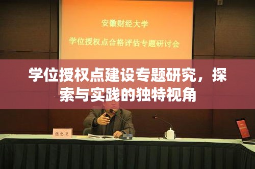 学位授权点建设专题研究，探索与实践的独特视角