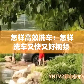 怎样高效洗车：怎样洗车又快又好视频 