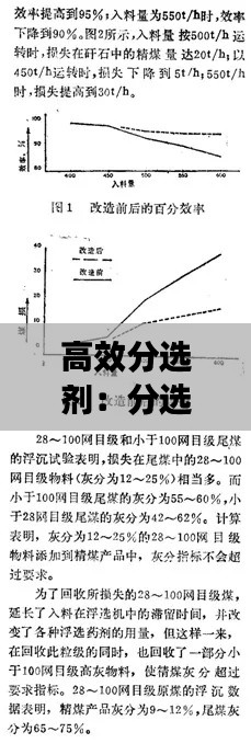 高效分选剂：分选效率最高的是什么选煤 