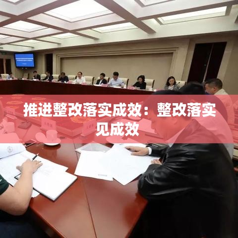 推进整改落实成效：整改落实见成效 