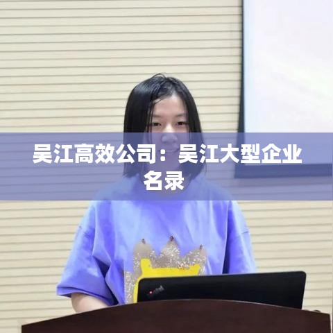 吴江高效公司：吴江大型企业名录 