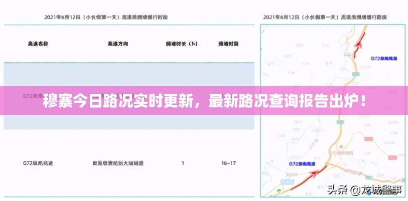 穆寨今日路况实时更新，最新路况查询报告出炉！