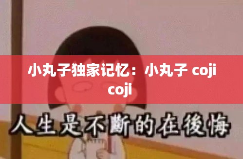 小丸子独家记忆：小丸子 cojicoji 