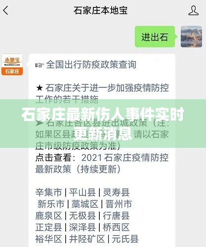 石家庄最新伤人事件实时更新消息
