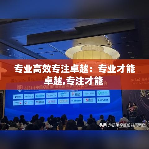 专业高效专注卓越：专业才能卓越,专注才能 