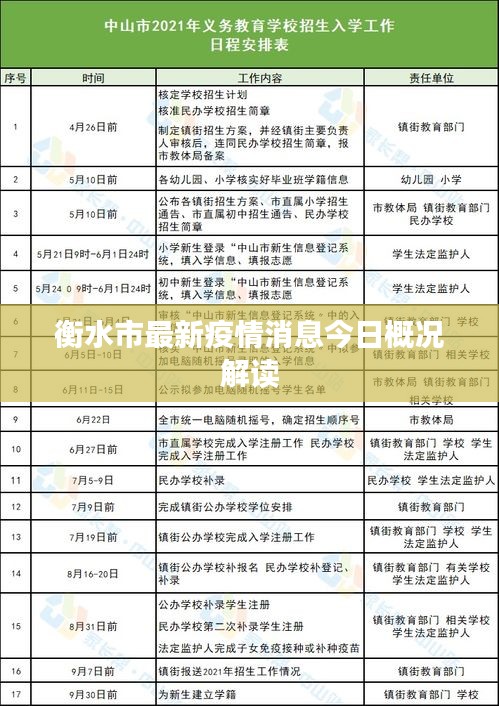 衡水市最新疫情消息今日概况解读