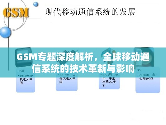 GSM专题深度解析，全球移动通信系统的技术革新与影响