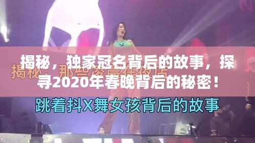 揭秘，独家冠名背后的故事，探寻2020年春晚背后的秘密！