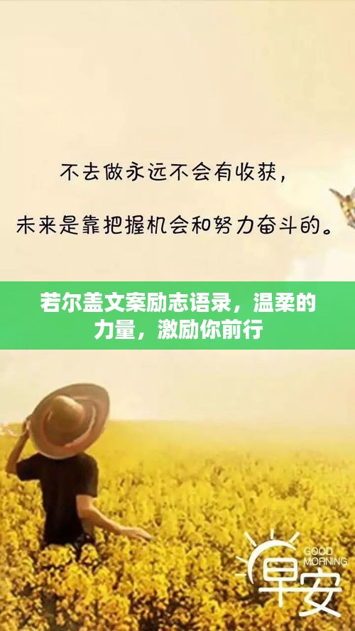 若尔盖文案励志语录，温柔的力量，激励你前行