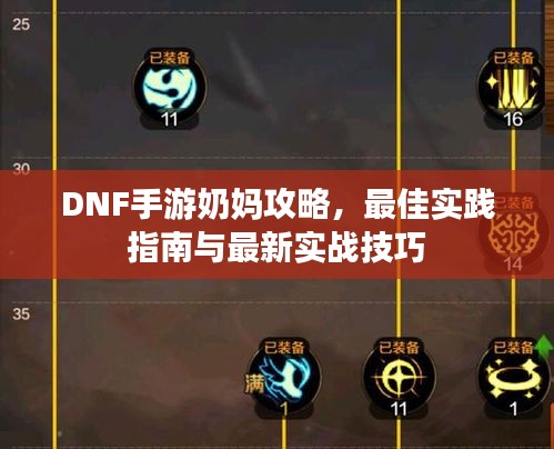 DNF手游奶妈攻略，最佳实践指南与最新实战技巧