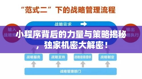 小程序背后的力量与策略揭秘，独家机密大解密！