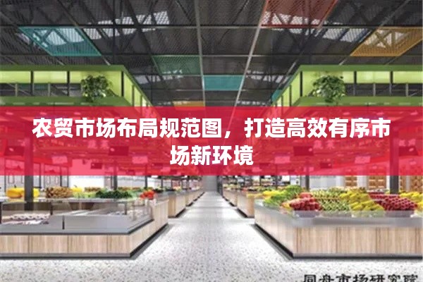 农贸市场布局规范图，打造高效有序市场新环境