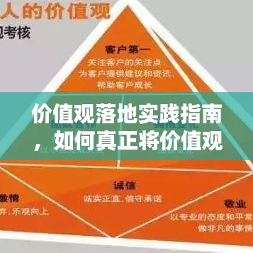 价值观落地实践指南，如何真正将价值观融入日常？