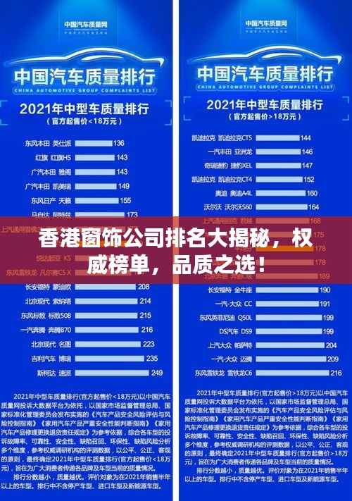 香港窗饰公司排名大揭秘，权威榜单，品质之选！