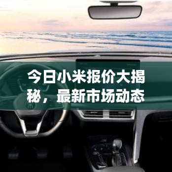 今日小米报价大揭秘，最新市场动态一网打尽！