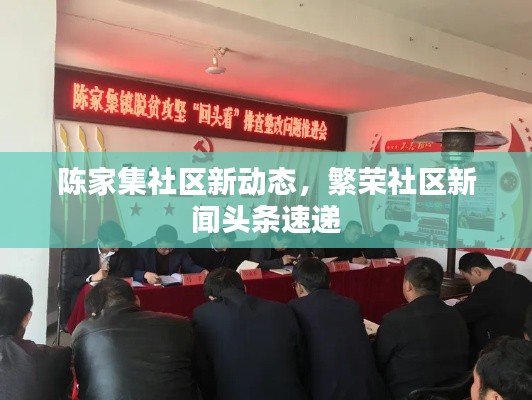 陈家集社区新动态，繁荣社区新闻头条速递