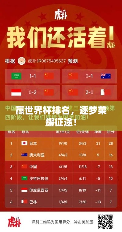 赢世界杯排名，逐梦荣耀征途！