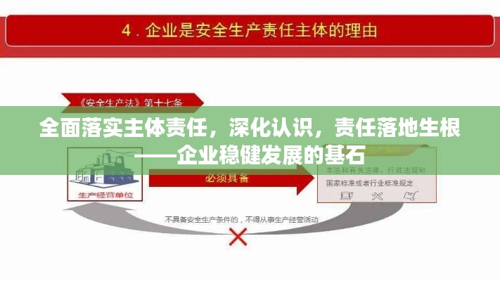 全面落实主体责任，深化认识，责任落地生根——企业稳健发展的基石